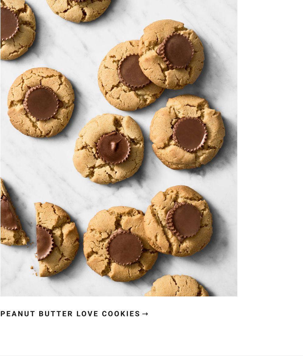 Peanut Butter Love Cookies
